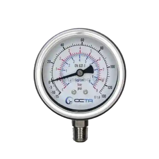 เกจวัดแรงดัน pressure gauge octa nuovafima gs63 radiusglobal 1 555x555